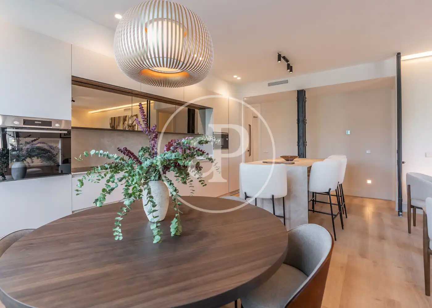 Dining room of Flat for sale in Madrid  with Heating and Furnished