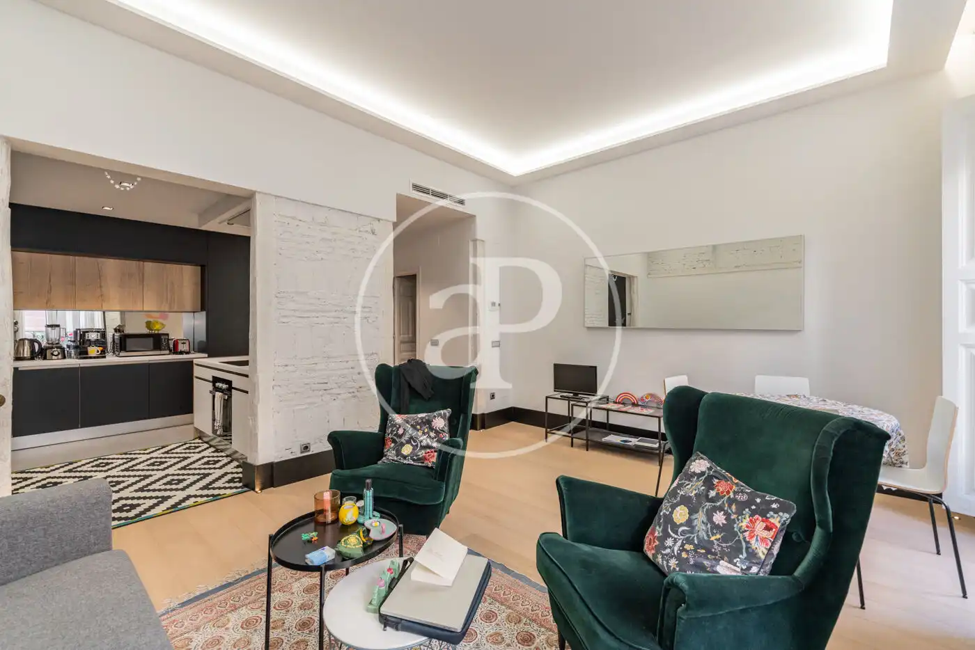 Sala d'estar de Pis de lloguer en Madrid amb Aire condicionat, Calefacció i Traster