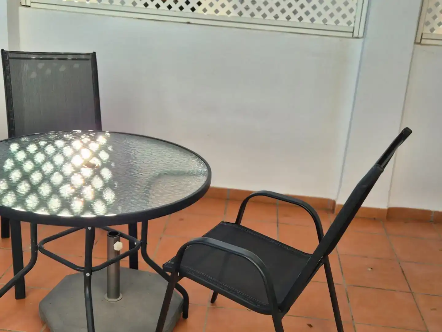Terrasse von Wohnungen zur Miete in Torre-Pacheco mit Klimaanlage, Schwimmbad und Balkon