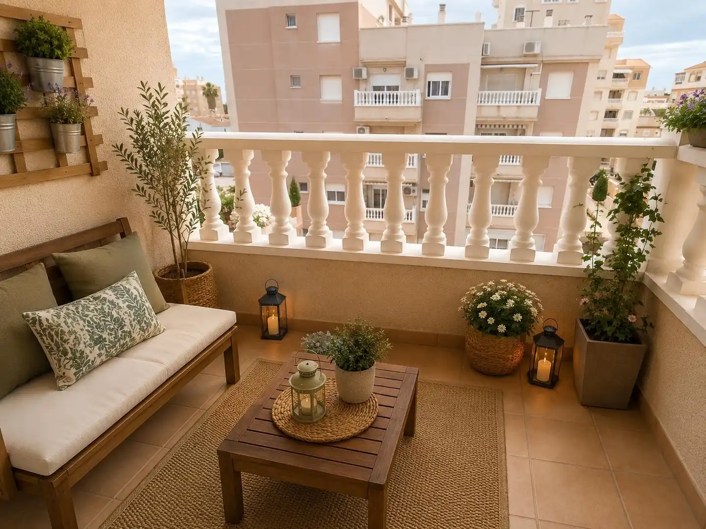 Balcony of Apartments for sale in Torrevieja  with Terrace, Furnished and Balcony