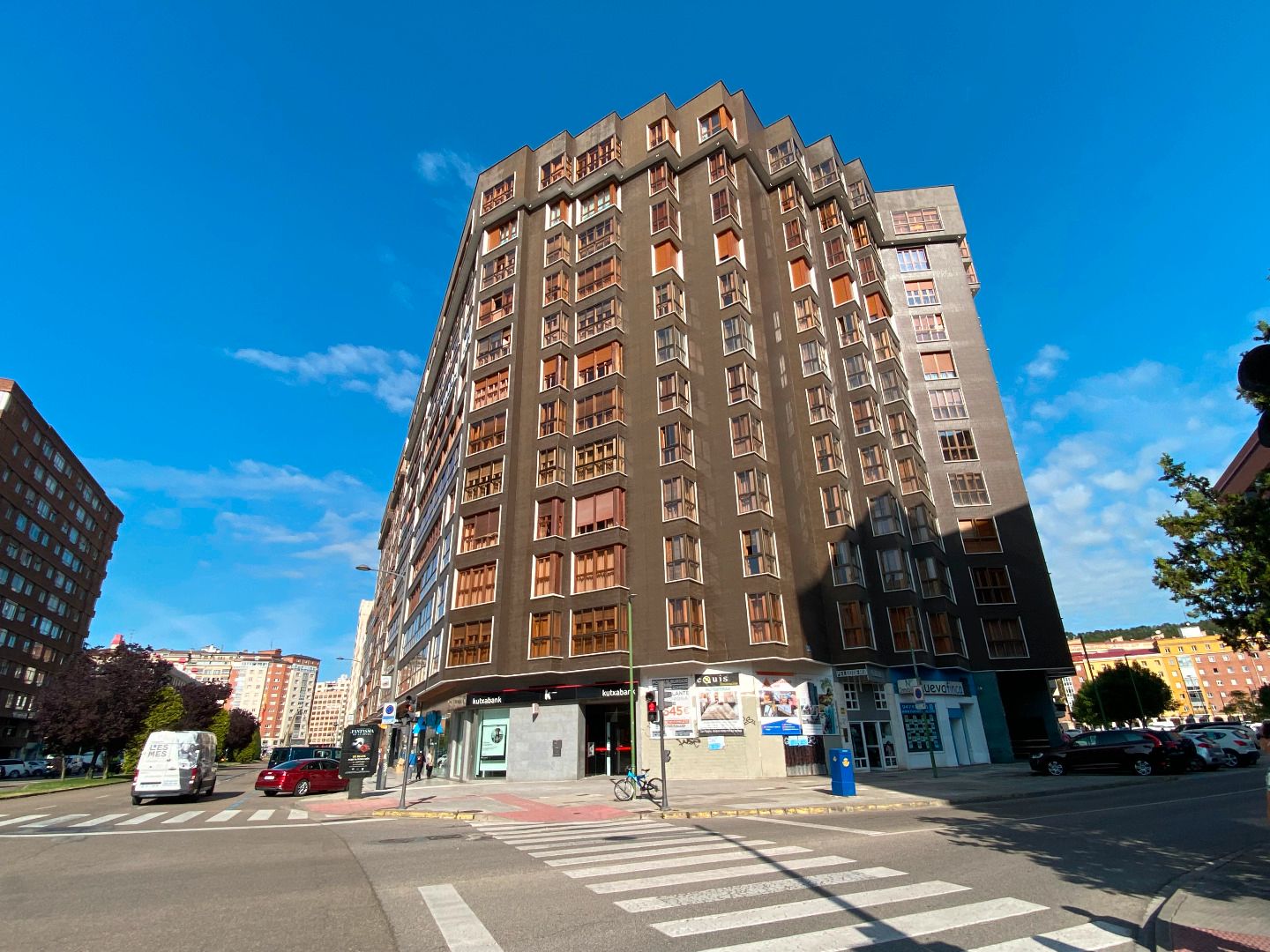 Exterior view of Flat for sale in Burgos Capital  with Heating and Parquet flooring