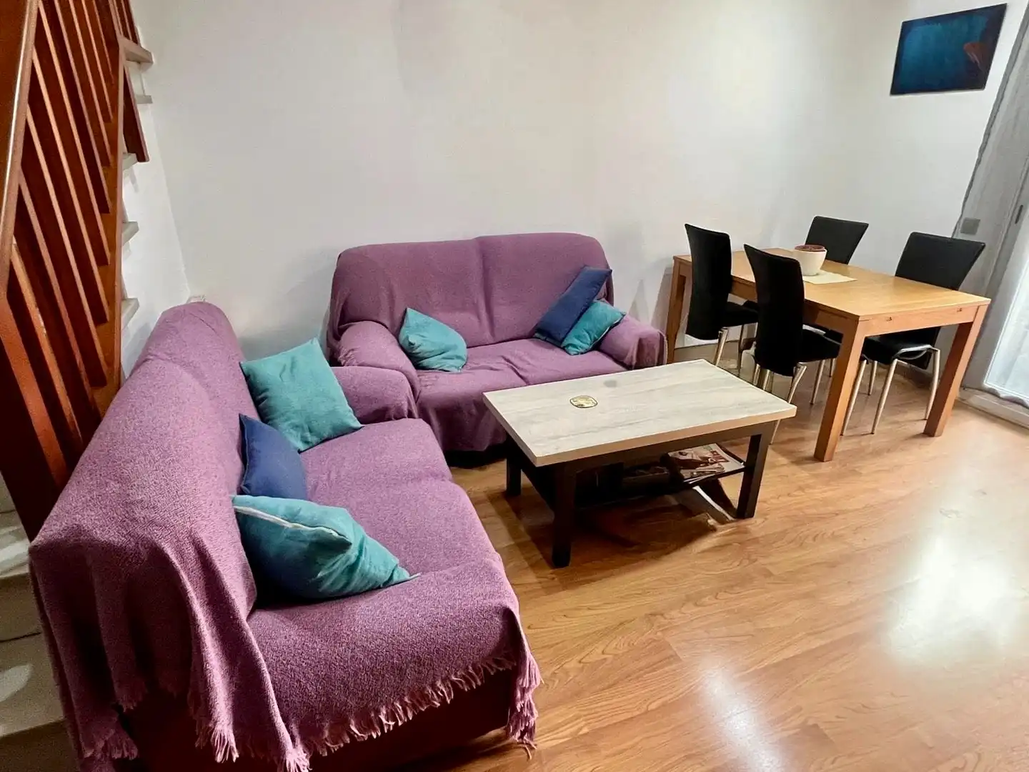 Sala de estar de Piso en venta en Barcelona con Aire acondicionado, Calefacción y Parquet
