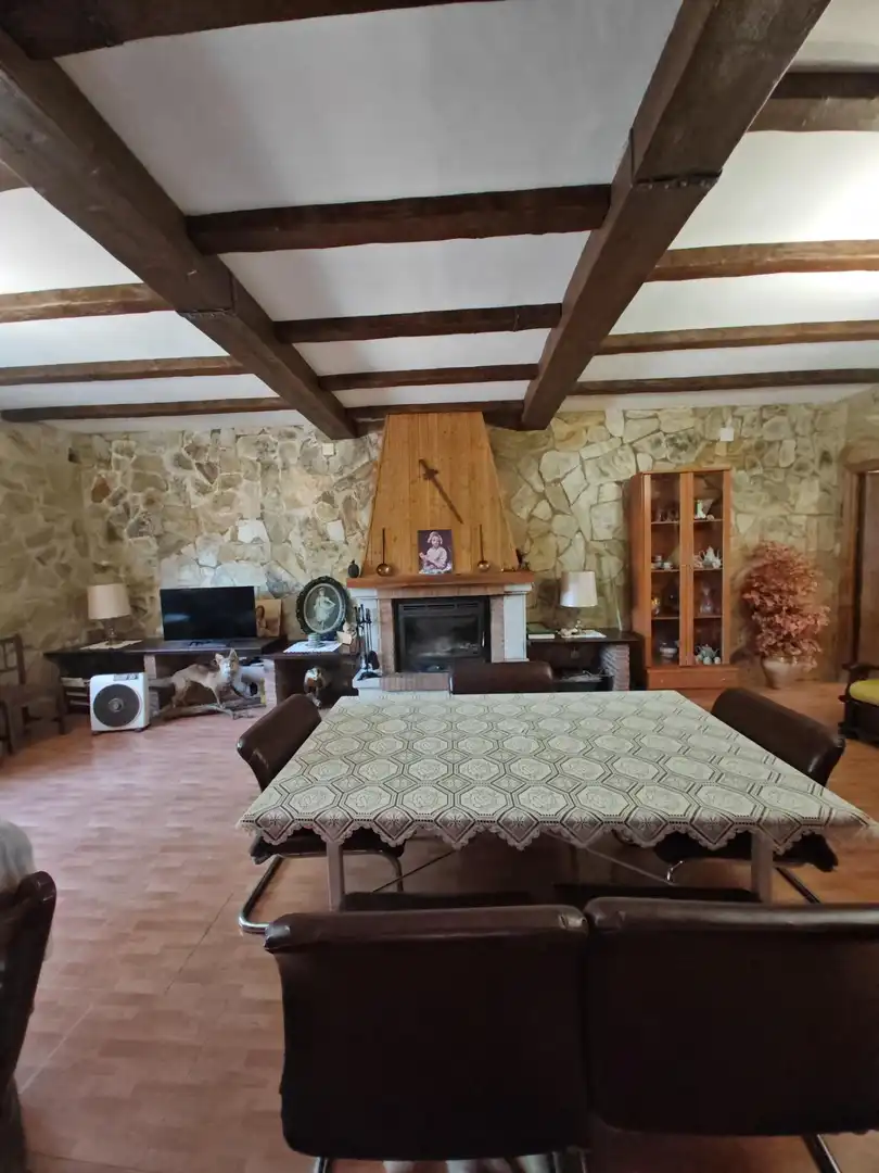 Sala de estar de Casa o chalet en venta en Guareña con Terraza y Piscina