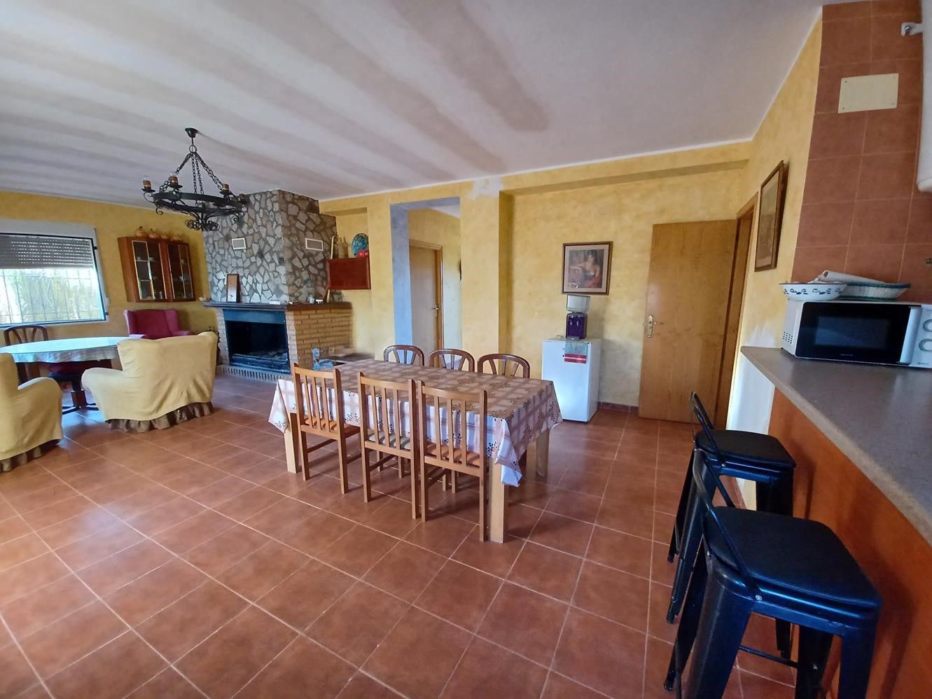 Dining room of Country house for sale in Fuensanta  with Private garden