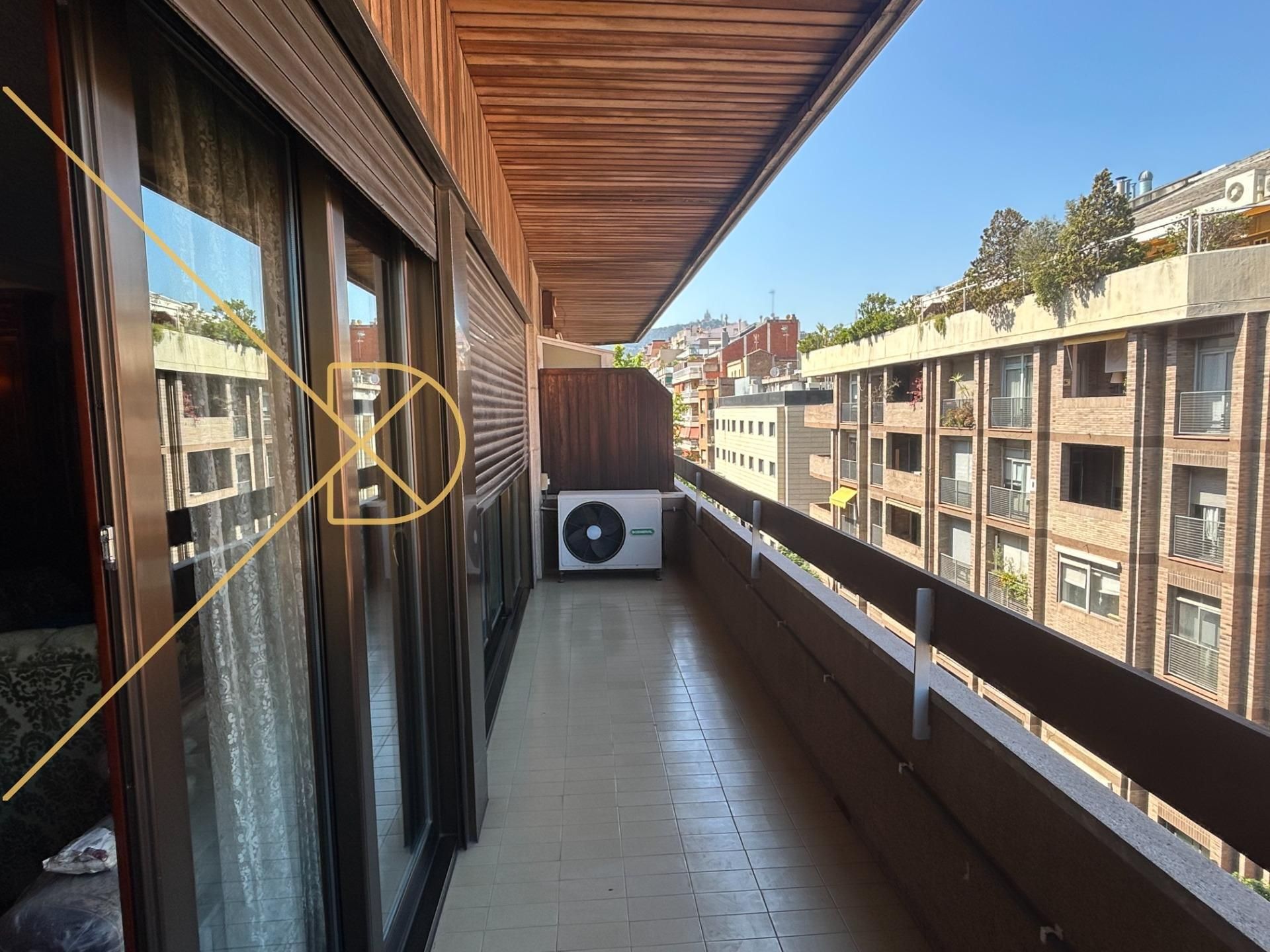 Balcony of Flat for sale in  Barcelona Capital  with Terrace