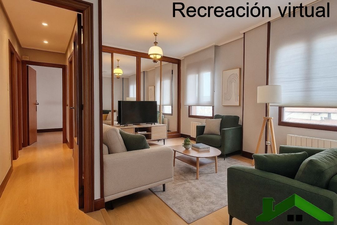 Sala de estar de Piso en venta en Bilbao  con Calefacción