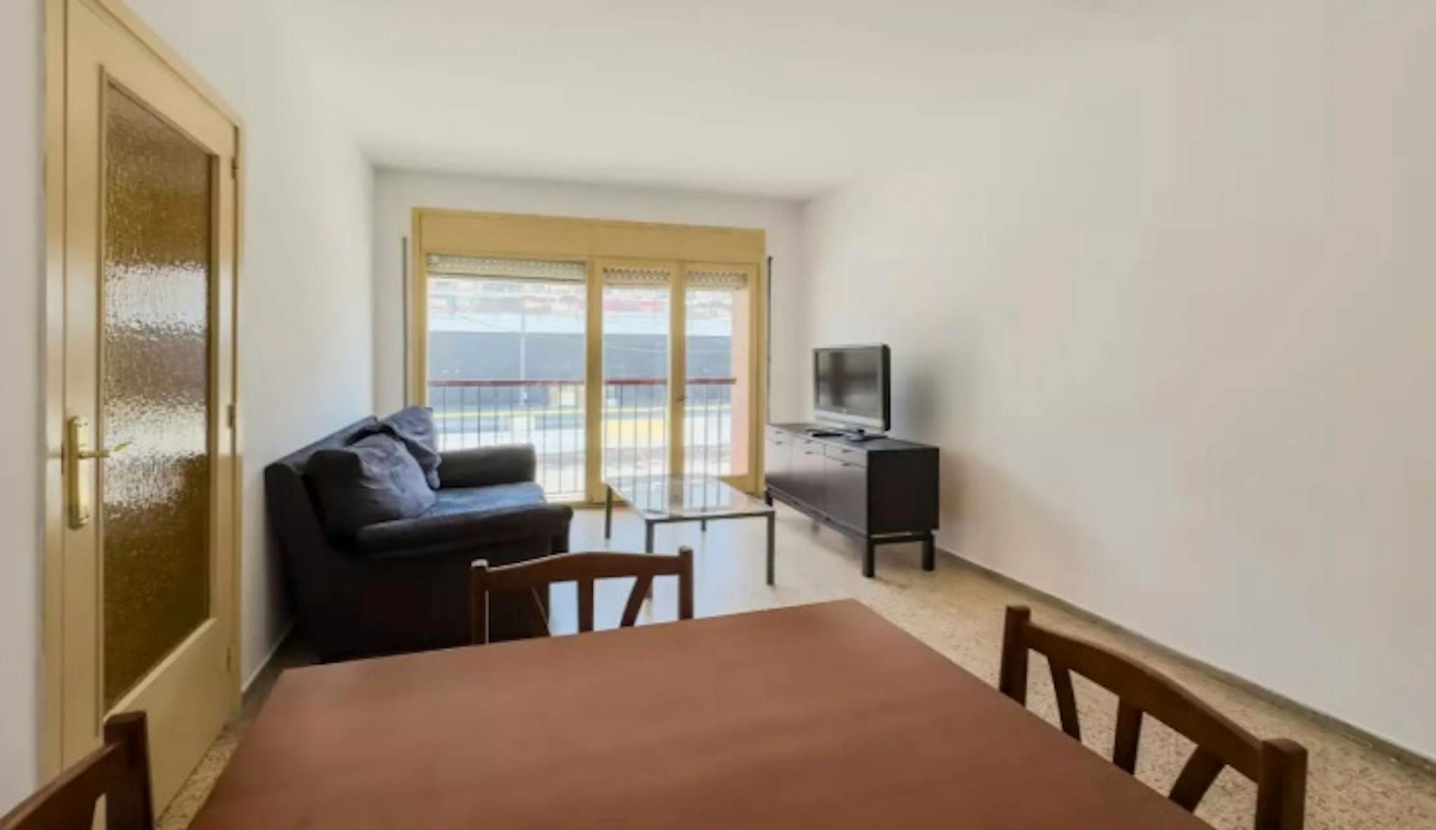 Living room of Flat to rent in  Barcelona Capital  with Furnished, Washing machine and TV
