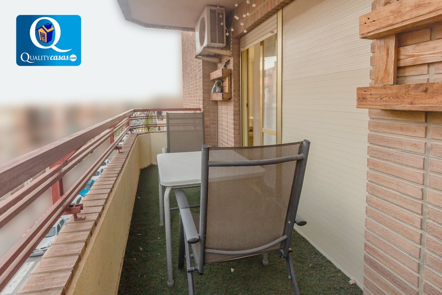 Balcony of Flat for sale in San Vicente del Raspeig / Sant Vicent del Raspeig  with Air Conditioner, Heating and Terrace