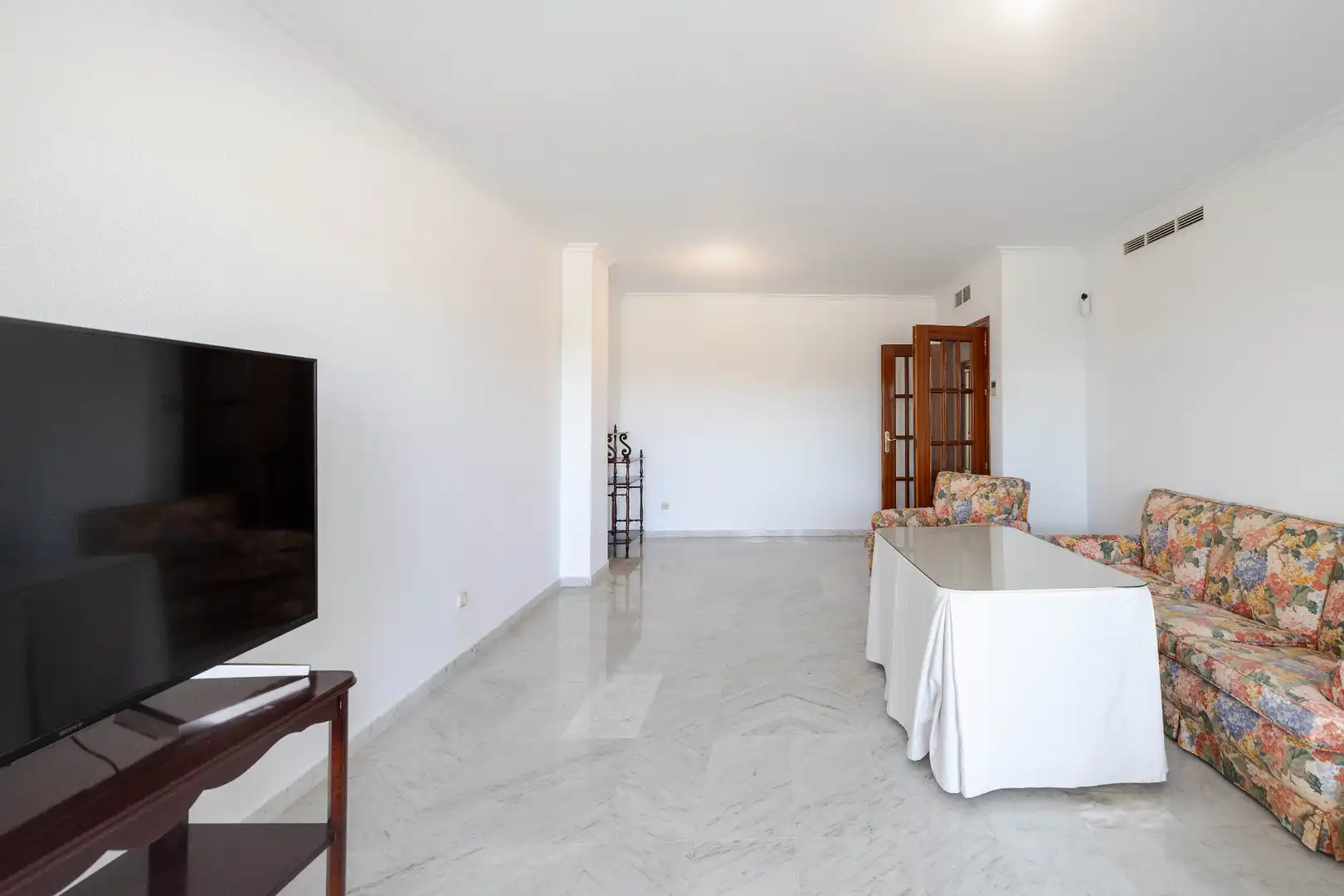 Sala d'estar de Pis en venda en Málaga amb Aire condicionat, Calefacció i Terrassa