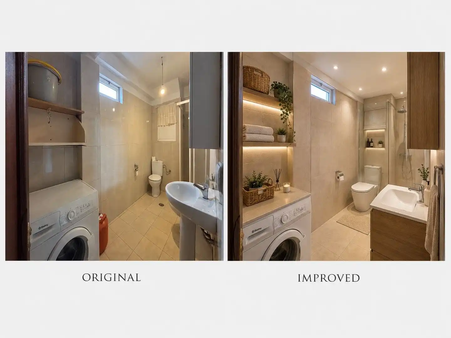 Badezimmer von Wohnung zum Verkauf in Vigo  mit Möbliert