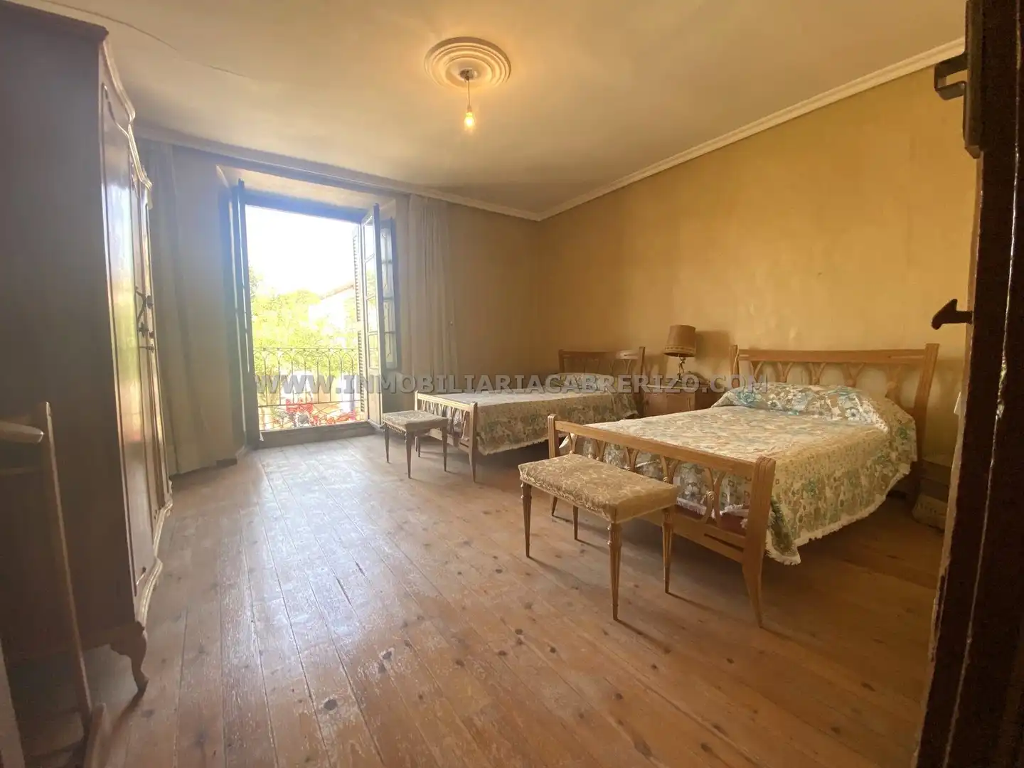 Dormitori de Casa adosada en venda en Obanos amb Calefacció, Parquet i Terrassa