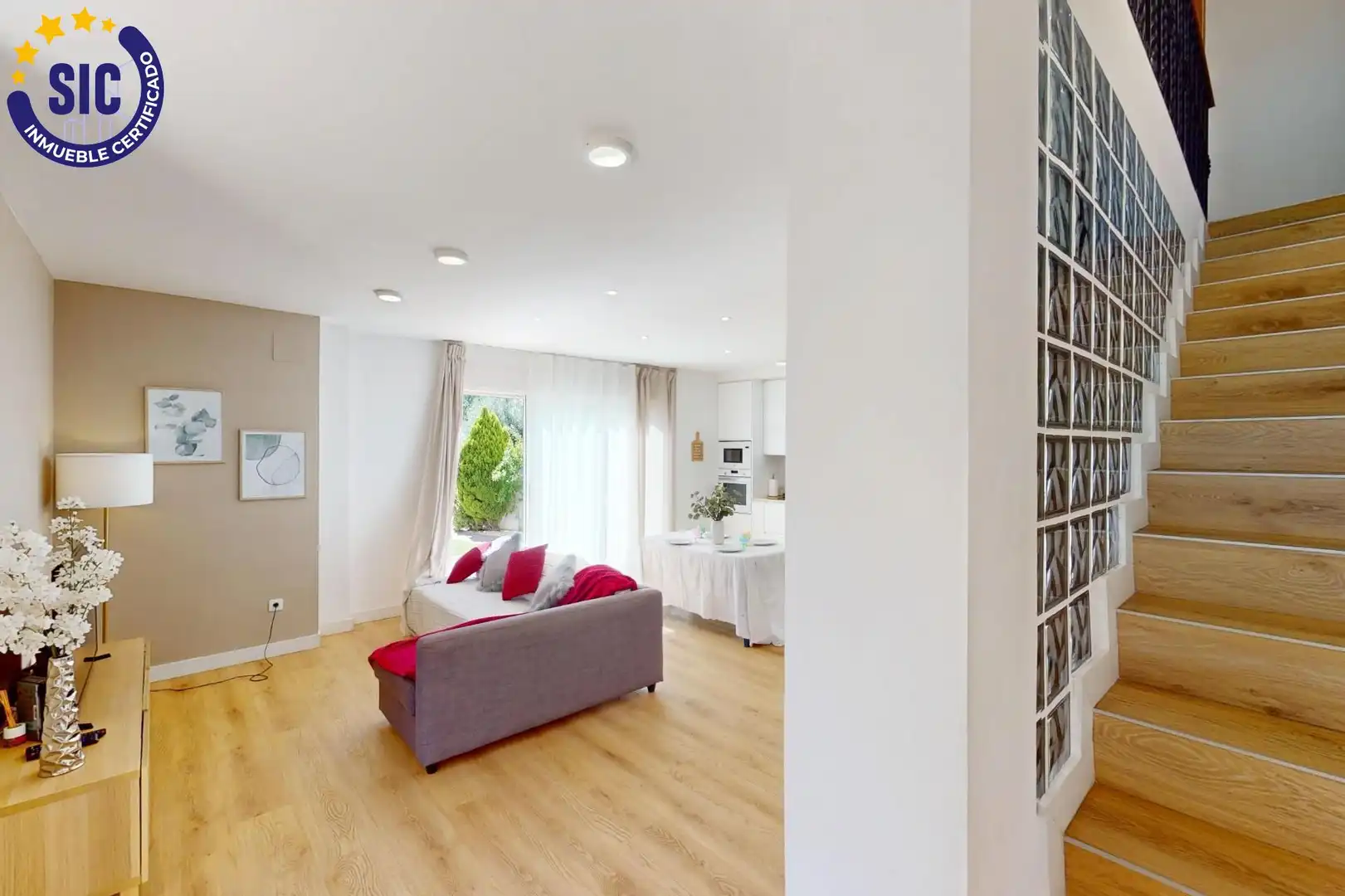 Sala d'estar de Casa o xalet en venda en Benicasim / Benicàssim amb Aire condicionat, Jardí privat i Parquet