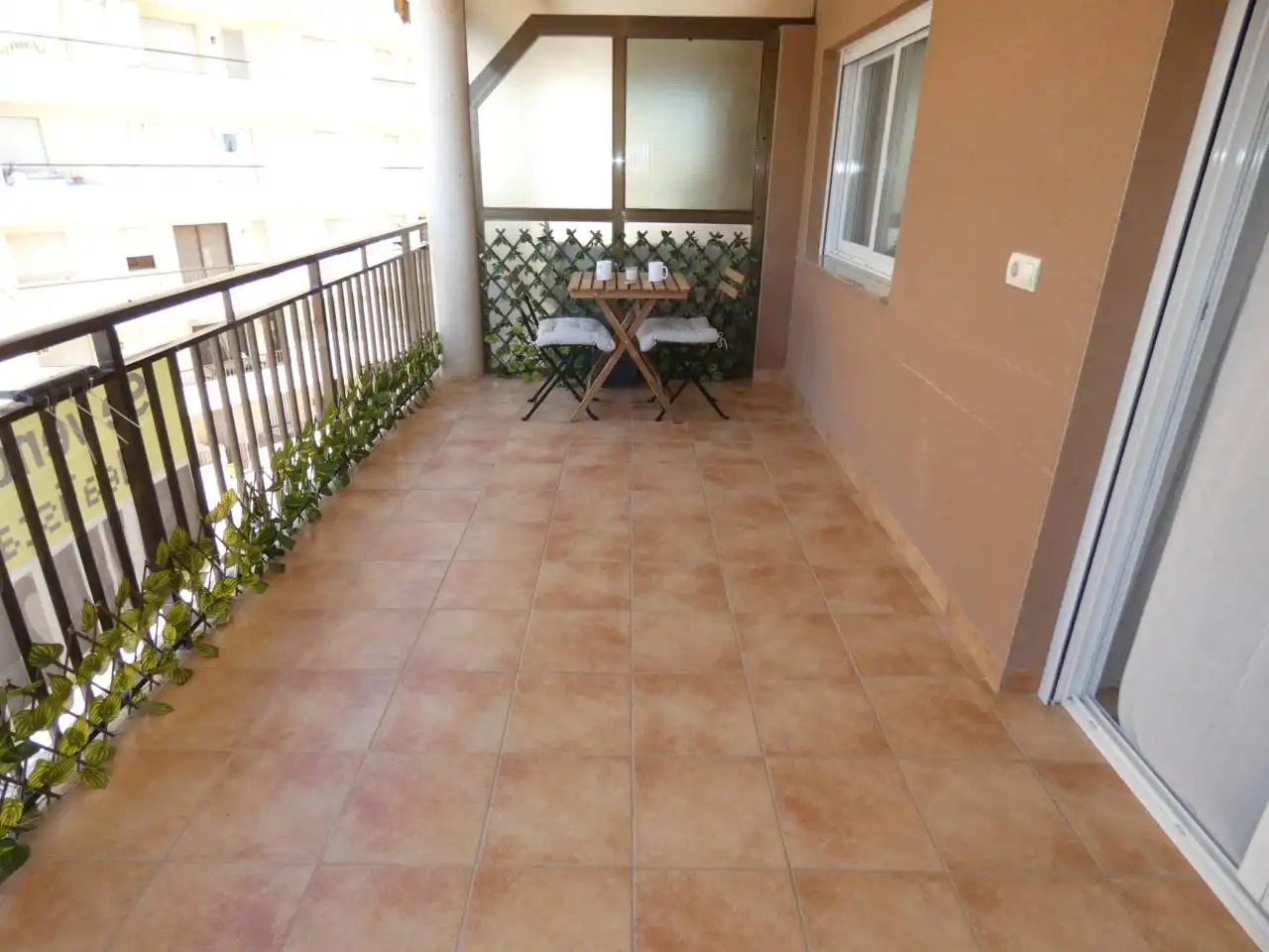 Terrassa de Apartament en venda en Peñíscola / Peníscola amb Terrassa i Moblat