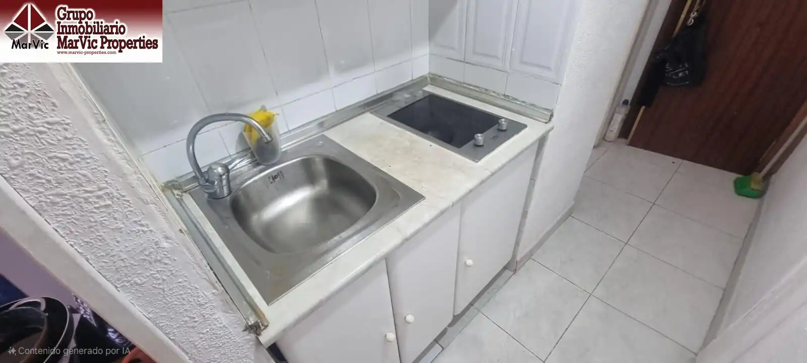 Küche von Wohnung zum Verkauf in Benidorm mit Privatgarten, Terrasse und Möbliert