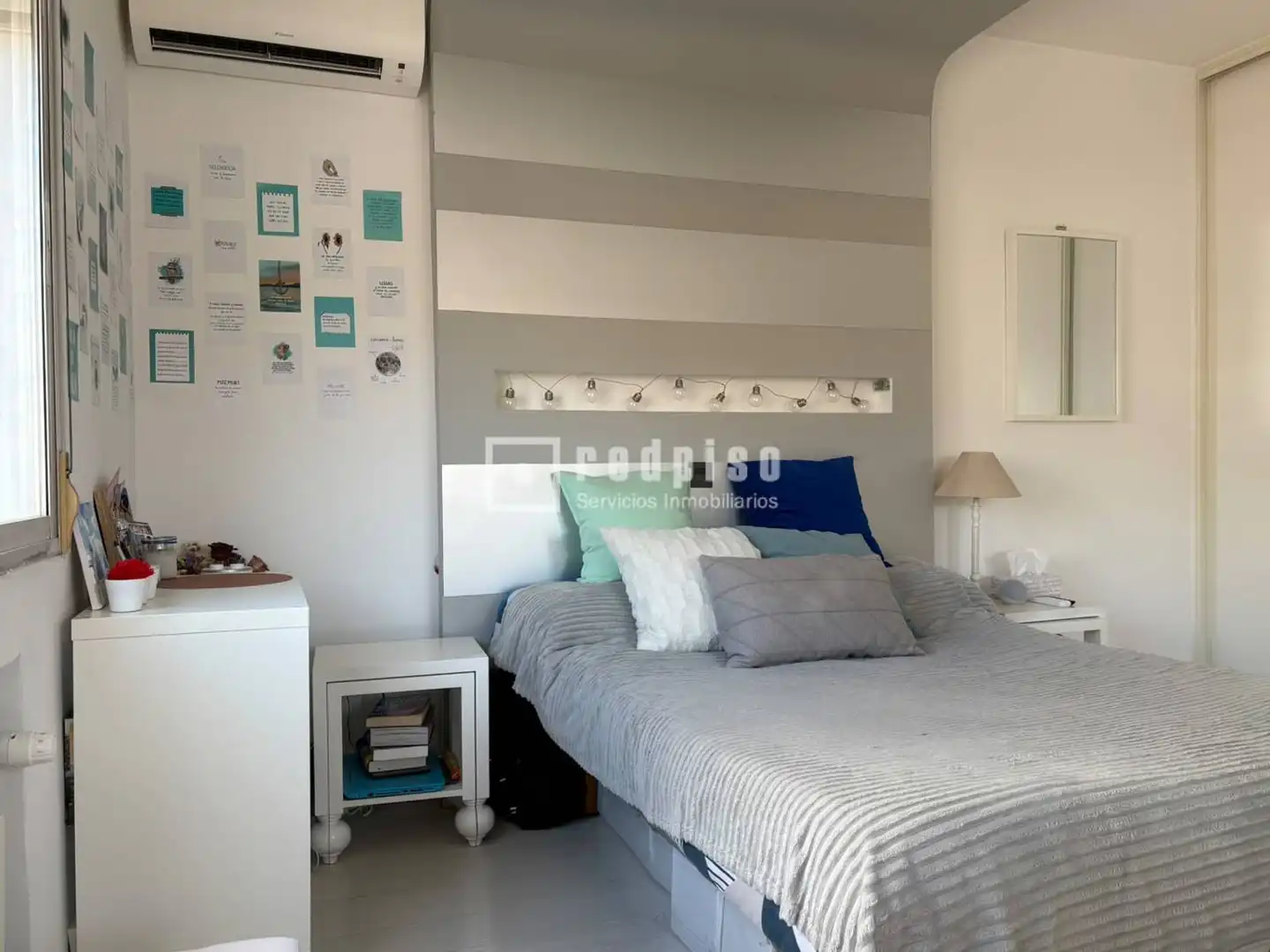 Bedroom of Study for rent in Madrid  with Air Conditioner, Heating and Terrace
