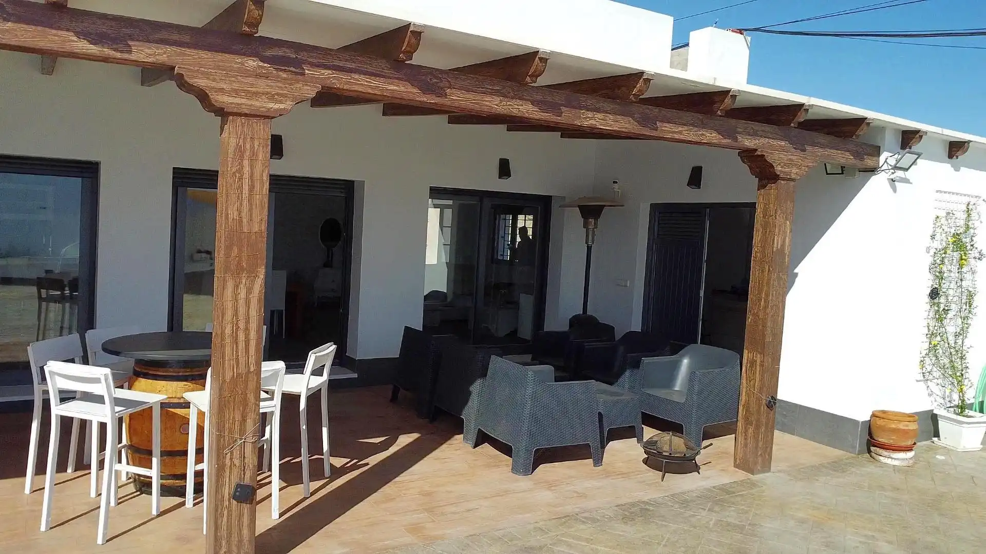 Terraza de Casa o chalet en venta en Cartagena con Terraza, Piscina y Amueblado