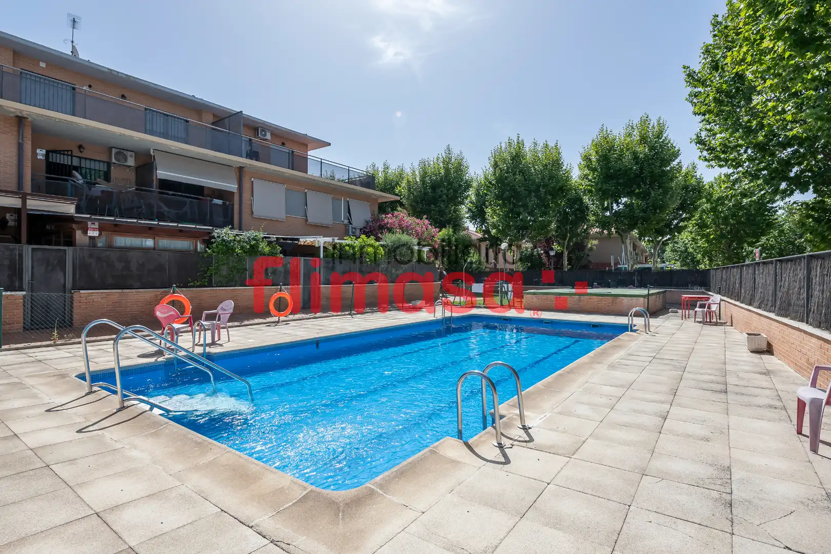 Swimming pool of Flat for sale in Villaviciosa de Odón  with Heating, Terrace and Storage room
