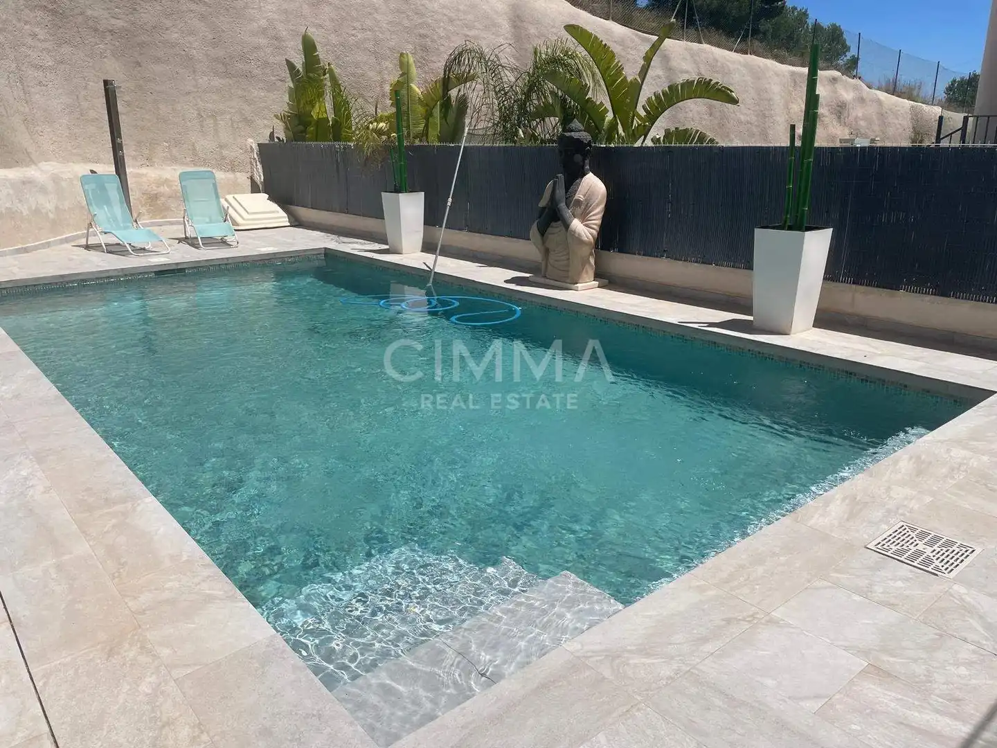 Piscina de Casa o chalet en venta en La Nucia con Aire acondicionado, Calefacción y Jardín privado