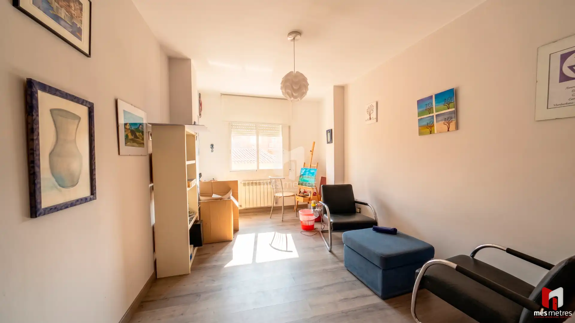Living room of Flat for sale in Teià  with Heating and Terrace