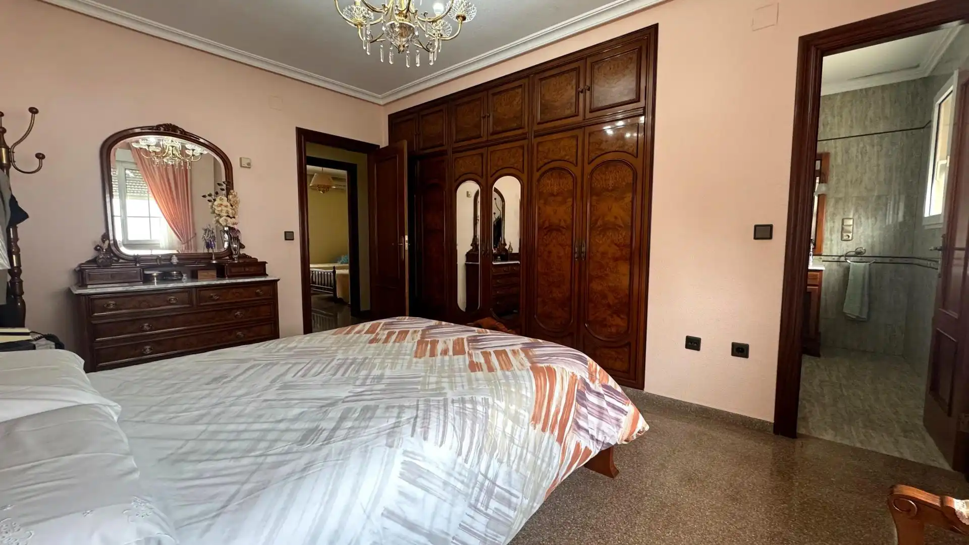 Habitación de Casa adosada en venta en Sax con Aire acondicionado, Calefacción y Terraza