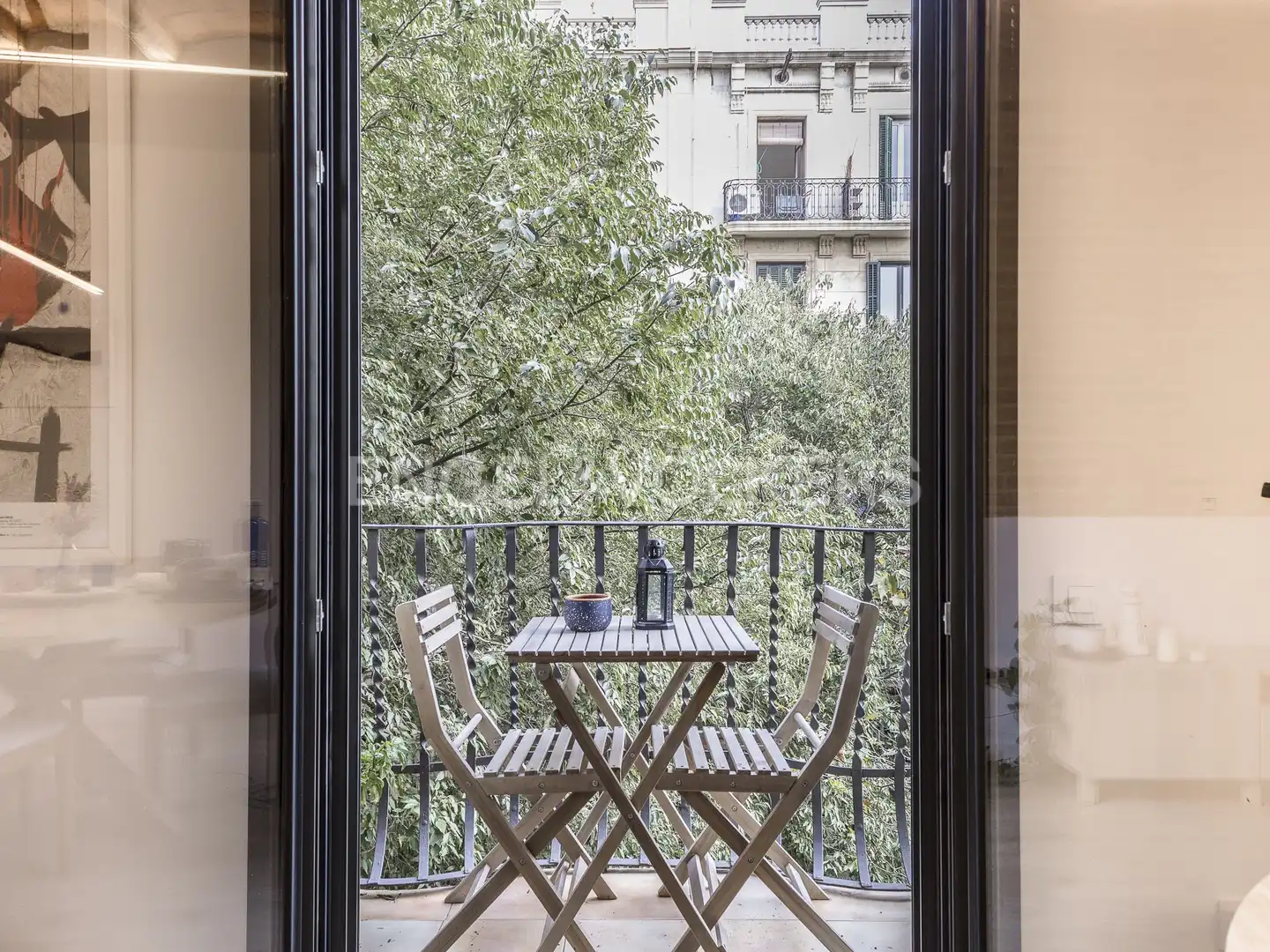 Terrasse von Wohnung zur Miete in Barcelona mit Klimaanlage, Heizung und Parkett