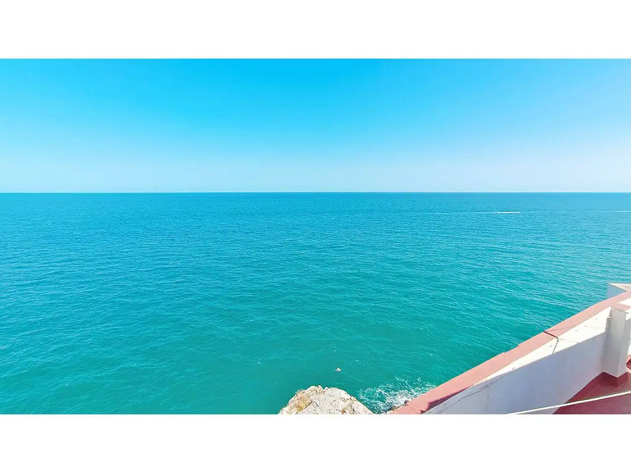Vista exterior de Apartamento en venta en Peñíscola / Peníscola con Terraza, Amueblado y Balcón