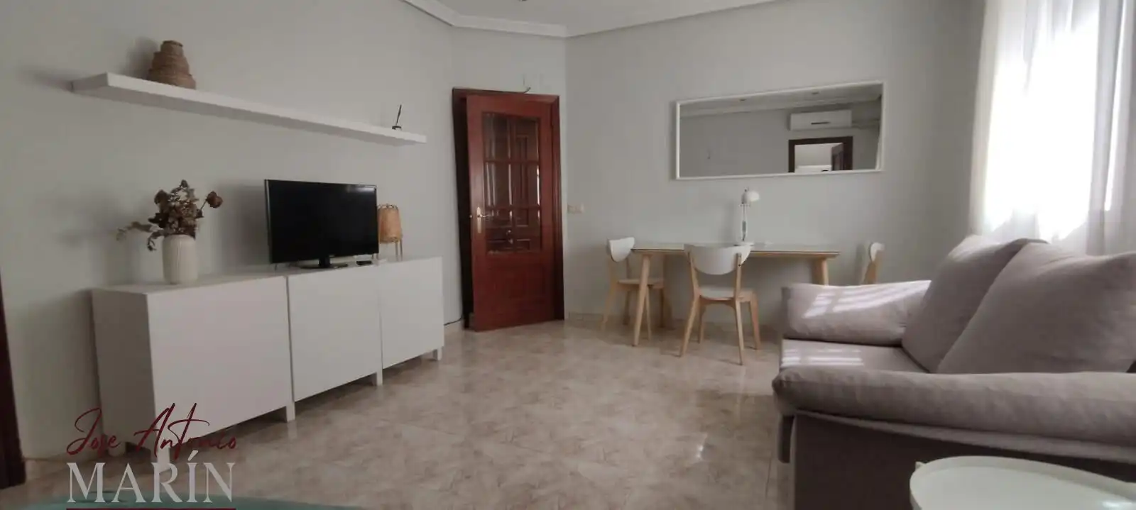 Sala de estar de Apartamento en venta en Badajoz Capital con Aire acondicionado y Amueblado