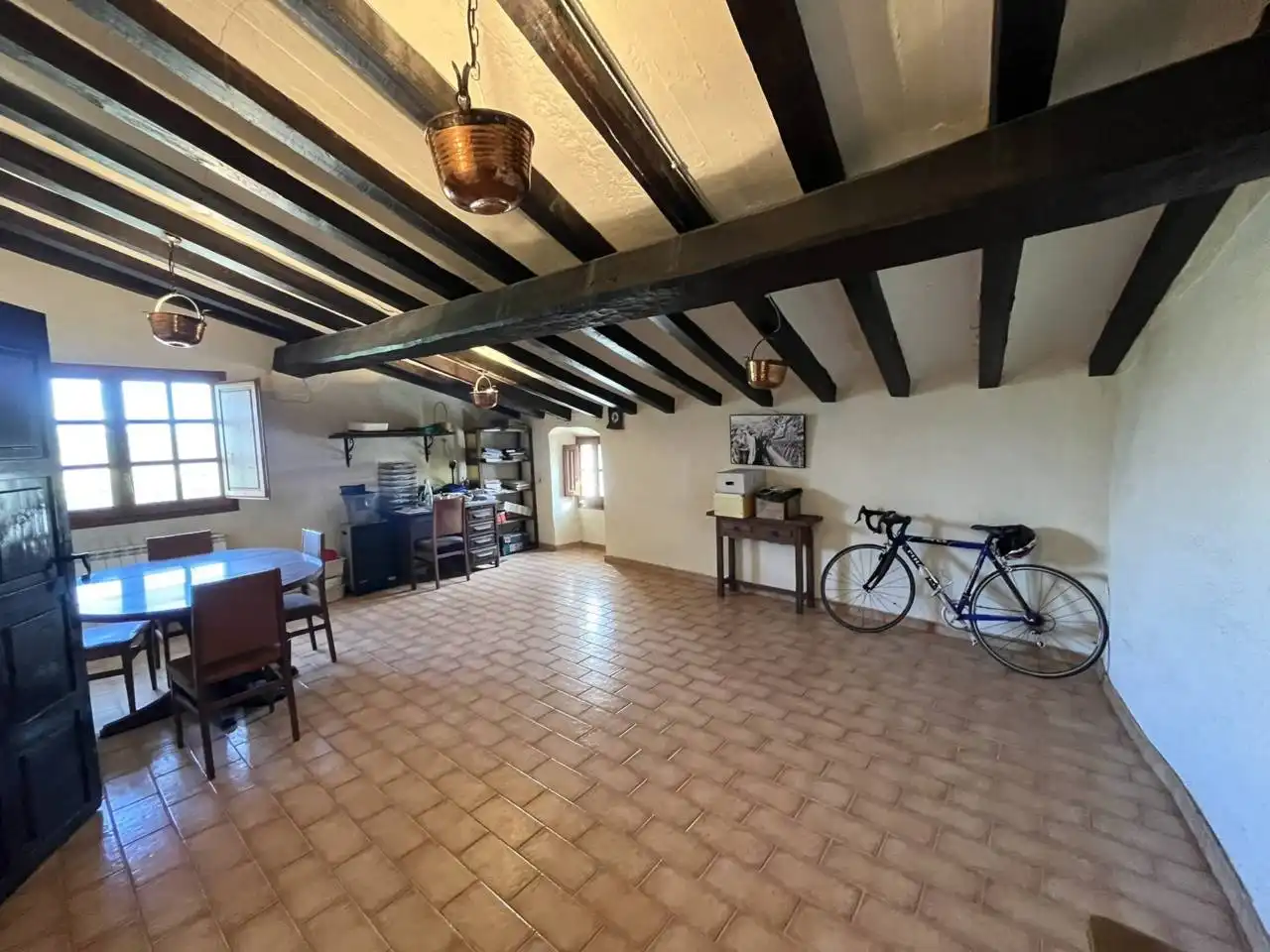 Kitchen of Houses for sale in Sant Martí Sarroca  with Air Conditioner, Heating and Private garden