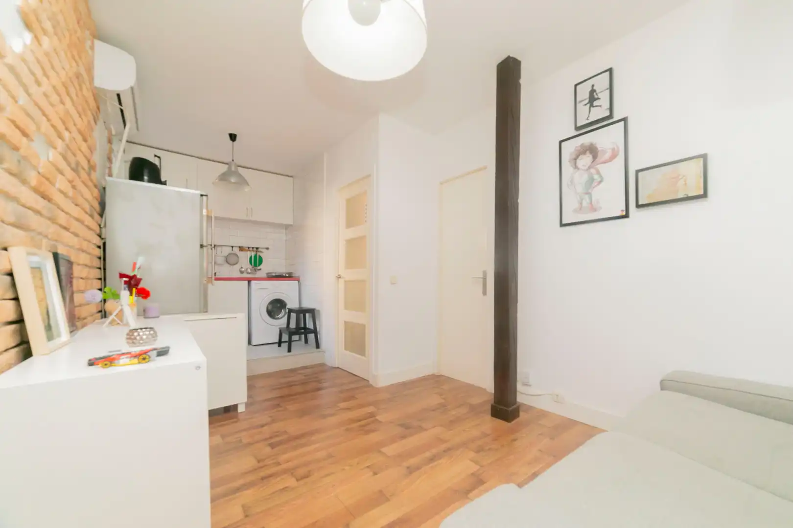 Piso de alquiler en Madrid con Aire acondicionado, Calefacción y Amueblado
