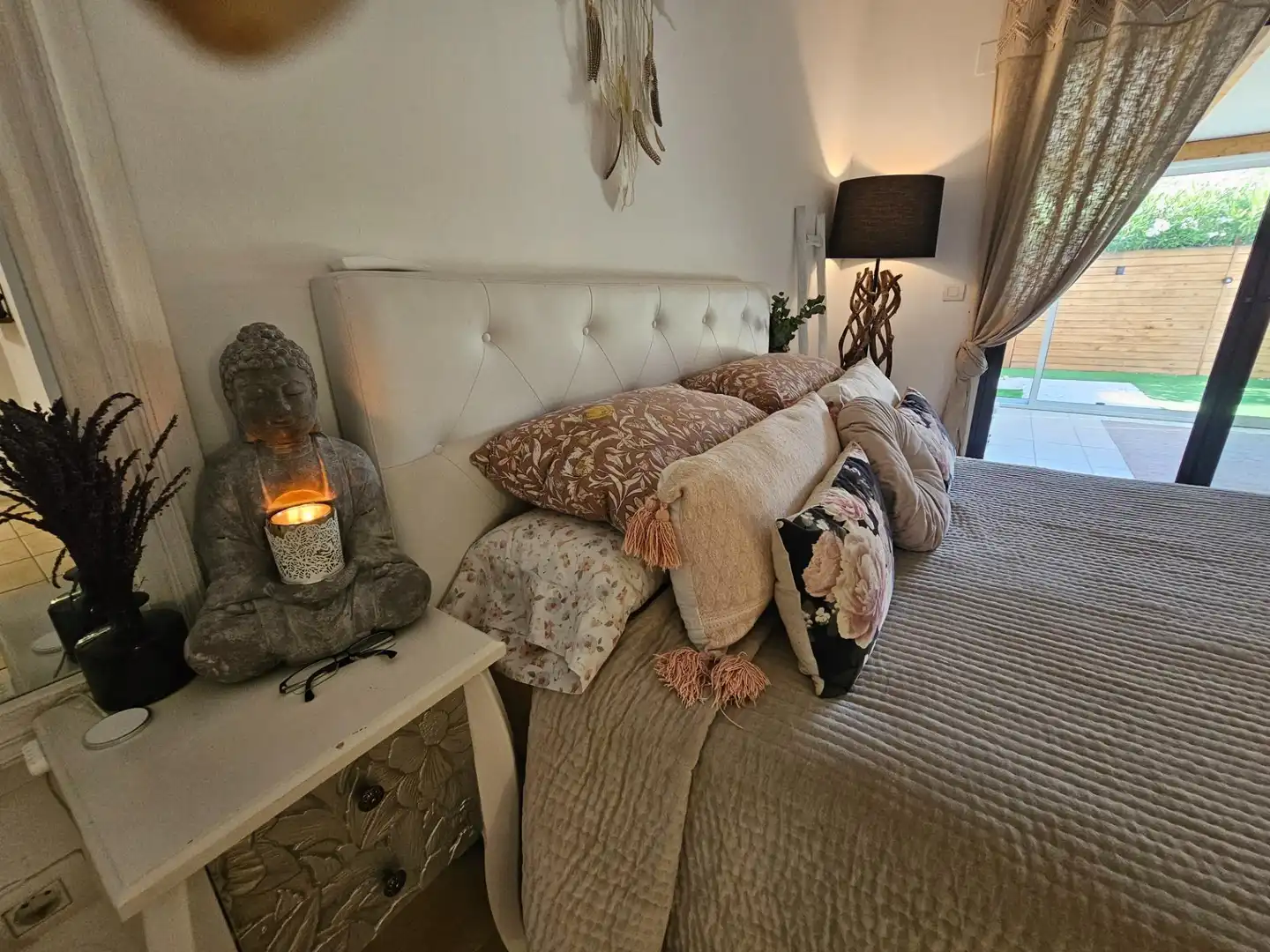 Dormitori de Casa o xalet en venda en Murcia amb Aire condicionat, Terrassa i Moblat