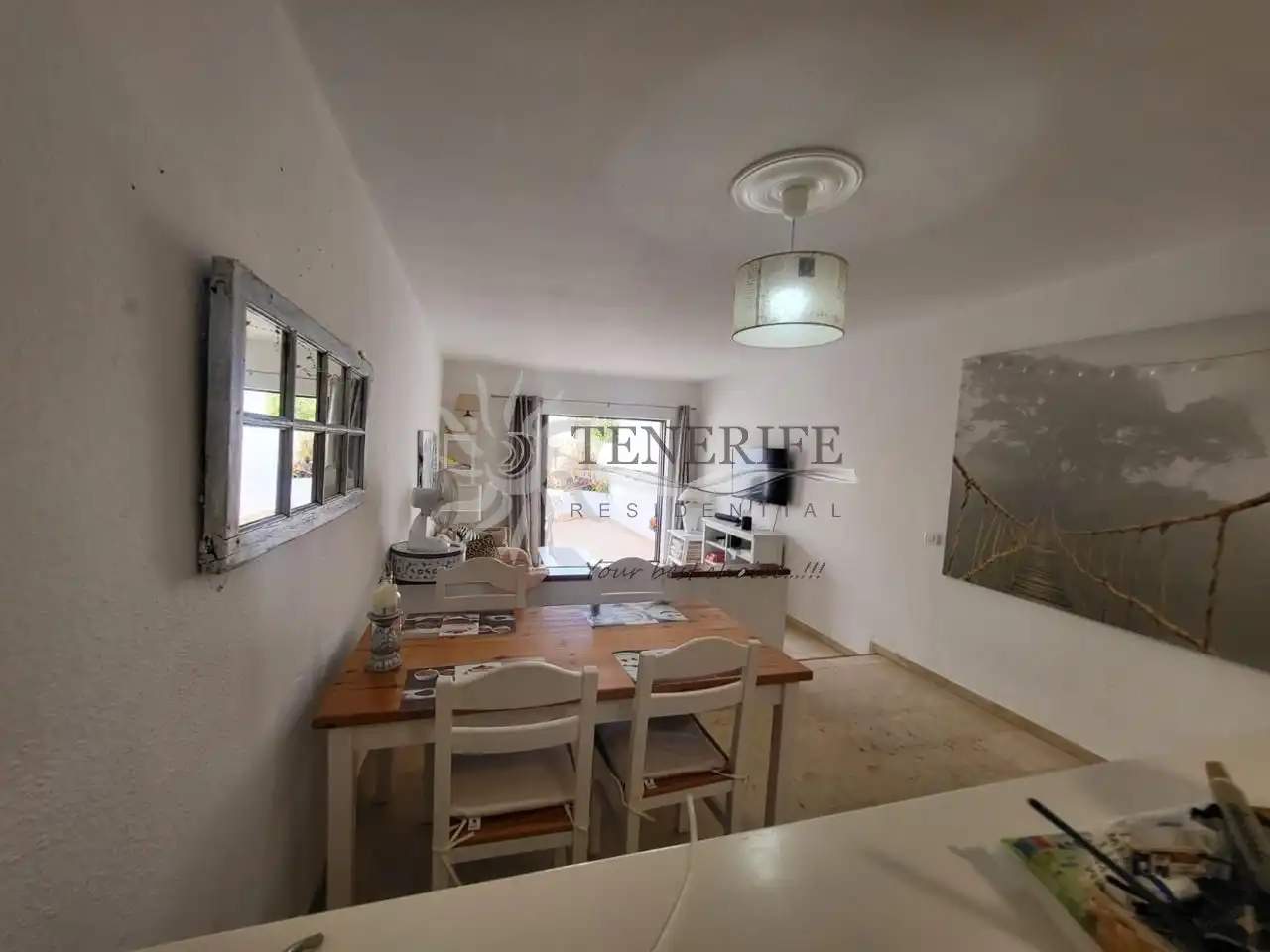 Esszimmer von Erdgeschoss zum Verkauf in Adeje mit Terrasse und Möbliert