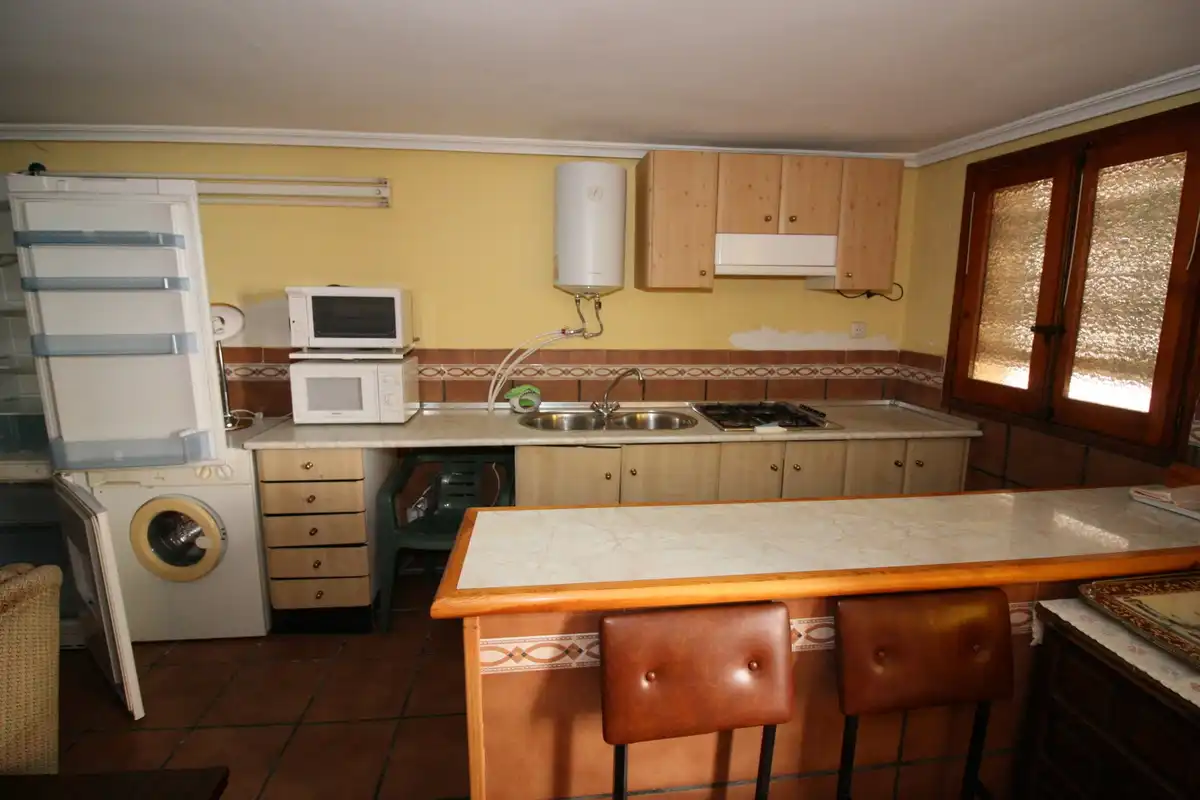 Cocina de Piso en venta en Arenas de San Pedro con Calefacción, Terraza y Amueblado