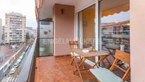 Balcony of Apartment for sale in  Barcelona Capital  with Air Conditioner, Heating and Parquet flooring