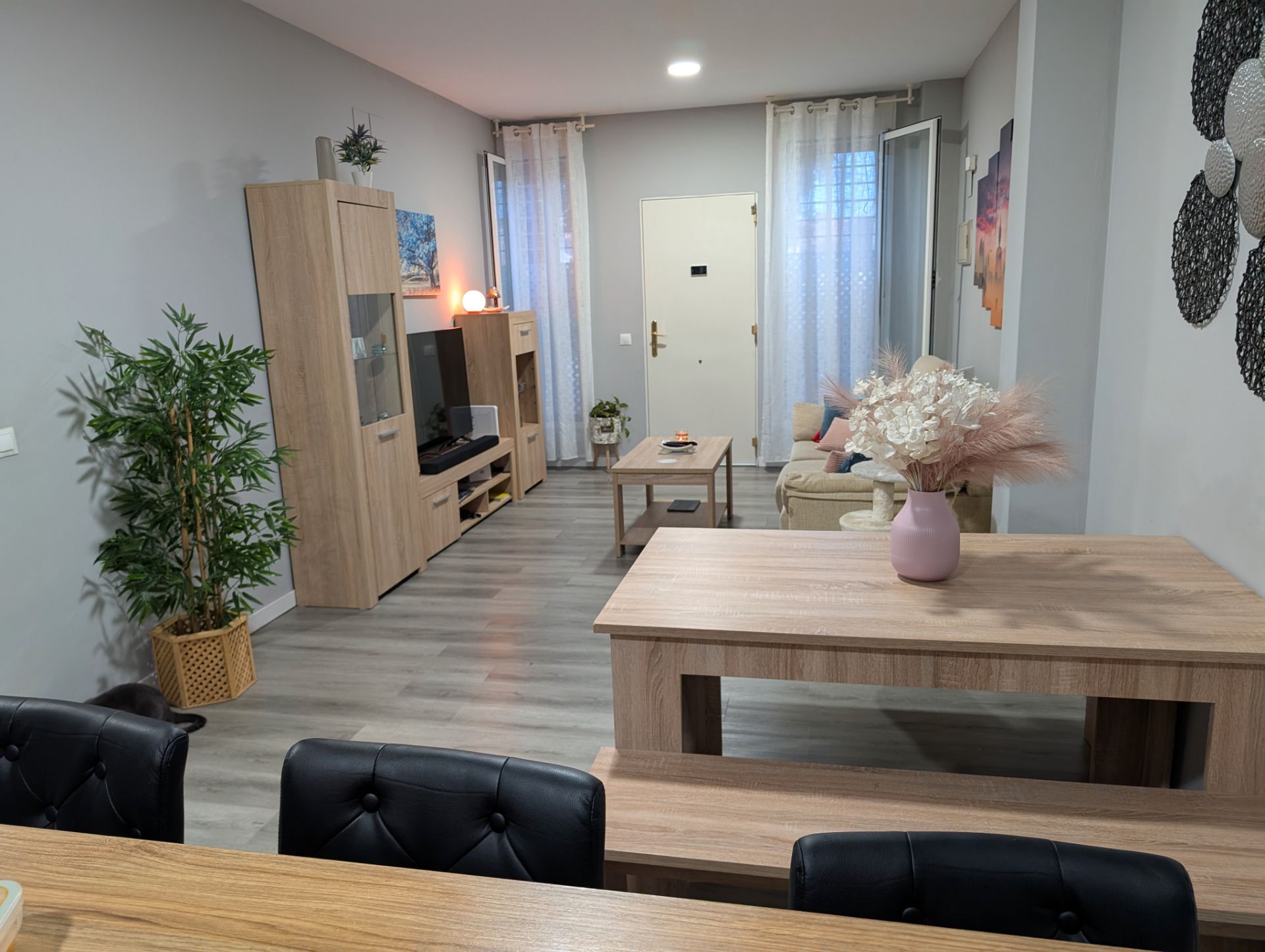 Sala d'estar de Dúplex en venda en Málaga Capital amb Moblat, Forn i Microones