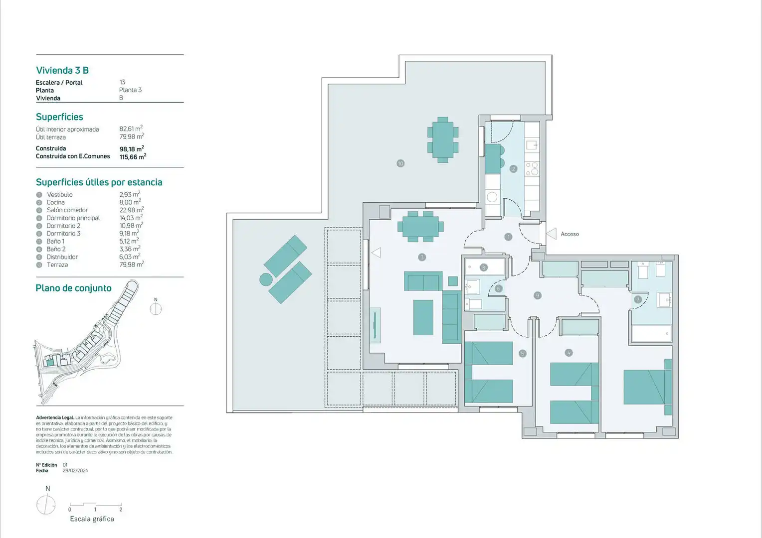 Apartament amb ascensor en venda a Velilla - Velilla Taramay, imagen 17