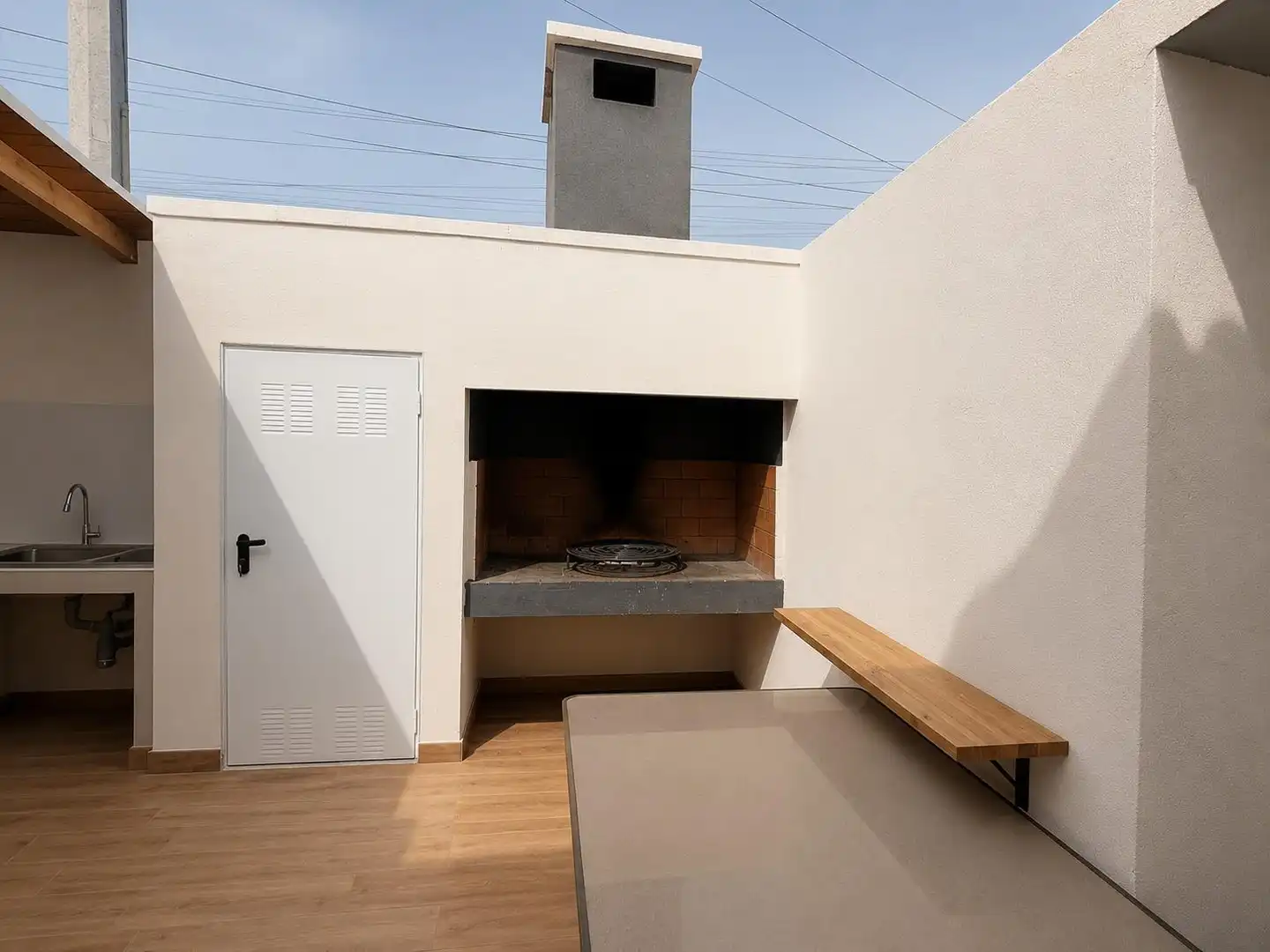 Terrasse von Haus oder Chalet zur Miete in Bétera mit Klimaanlage, Abstellraum und Schwimmbad