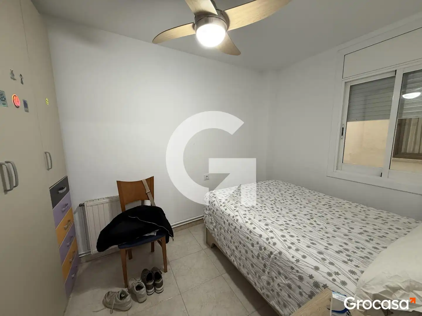 Bedroom of Flat for sale in Mataró  with Heating, Terrace and Storage room