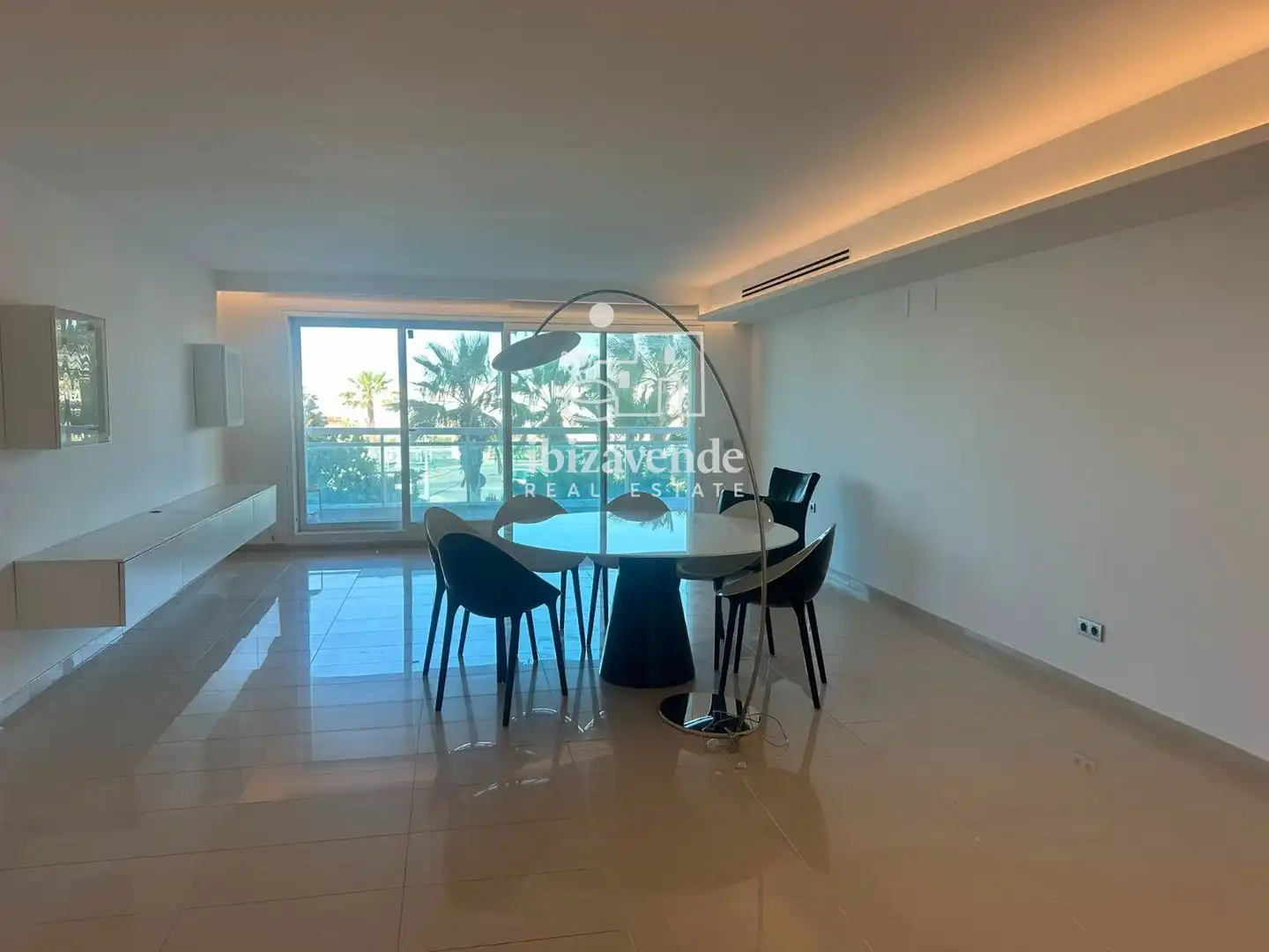 Dining room of Flat for rent in Eivissa  with Air Conditioner, Terrace and Swimming Pool