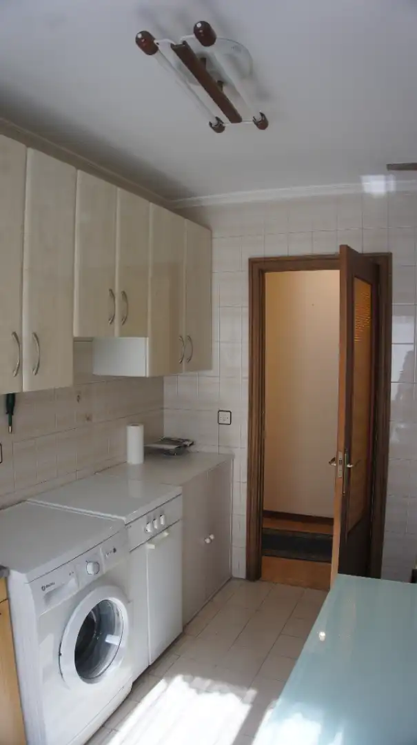 Kitchen of Flat for sale in Ávila  with Heating, Furnished and Balcony