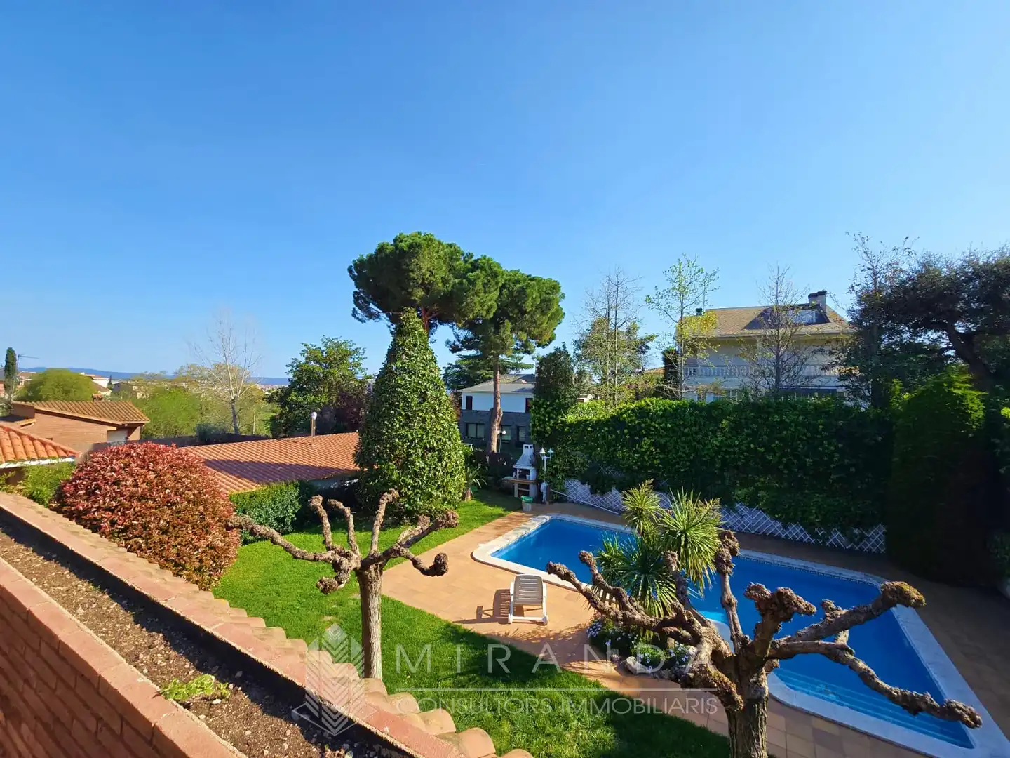Jardí de Casa o xalet en venda en Canovelles amb Calefacció, Jardí privat i Terrassa