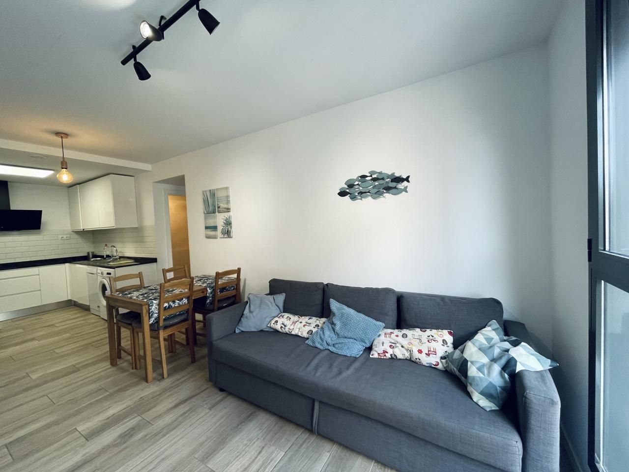 Living room of Flat to rent in Las Palmas de Gran Canaria  with Furnished