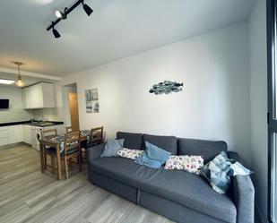 Sala d'estar de Pis de lloguer en Las Palmas de Gran Canaria amb Moblat