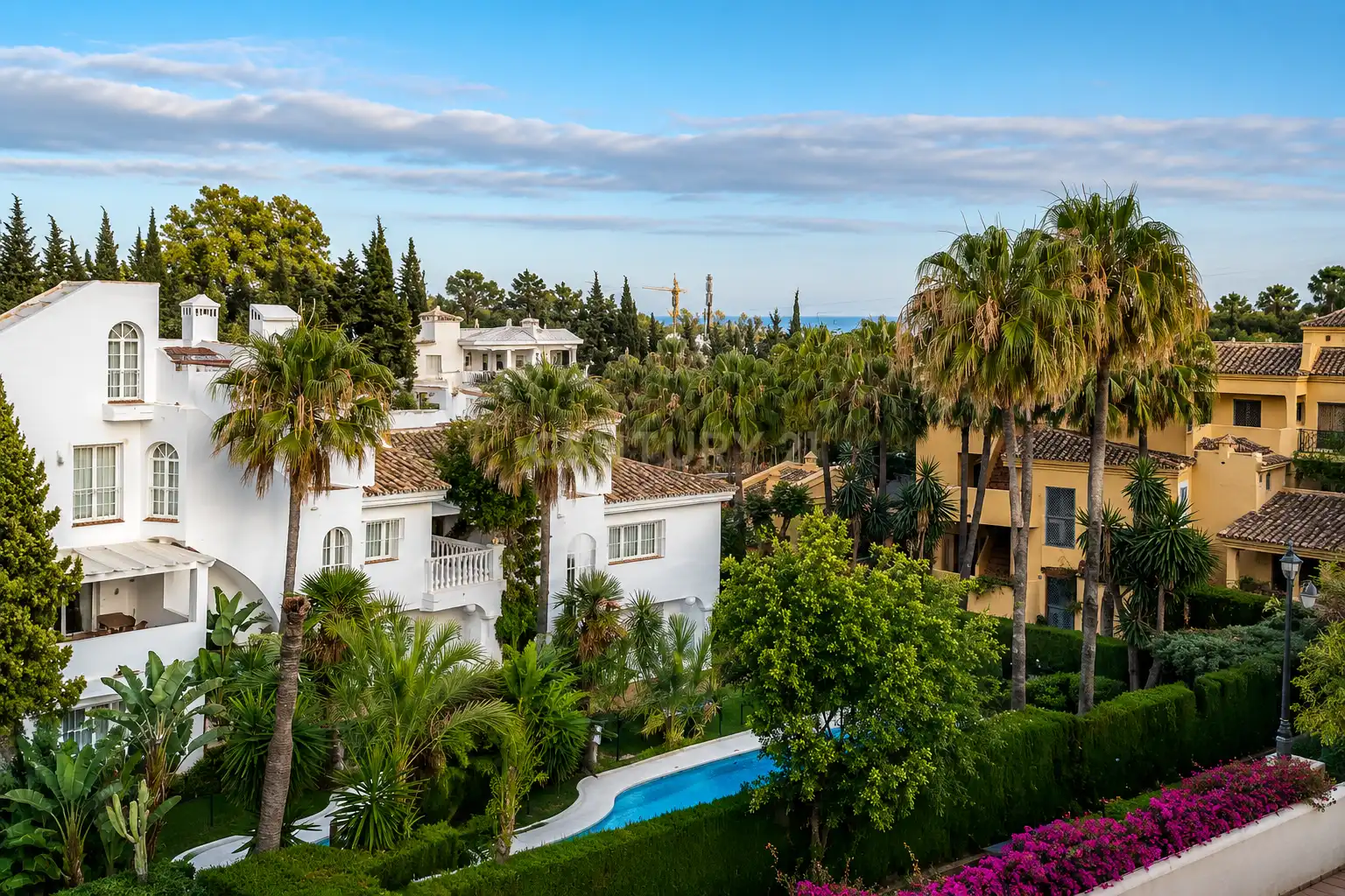 Vista exterior de Dúplex en venta en Marbella con Aire acondicionado, Jardín privado y Trastero