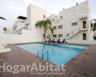 Swimming pool of Attic for sale in Dénia  with Air Conditioner, Heating and Private garden