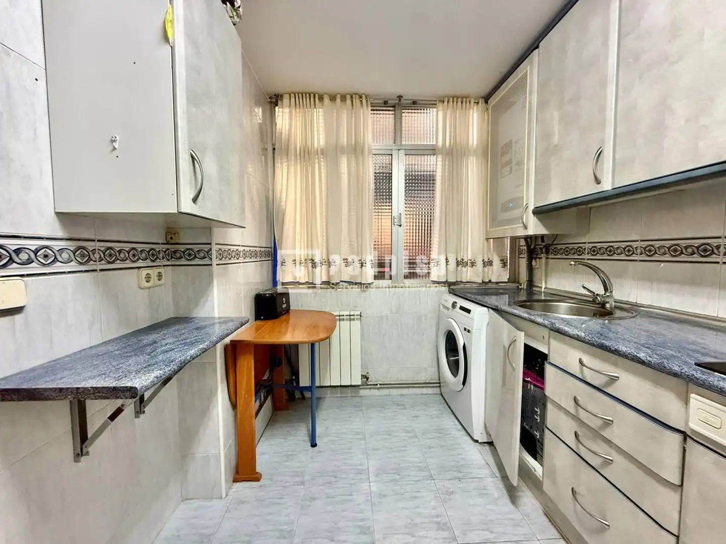 Kitchen of Flat for sale in Madrid  with Air Conditioner, Heating and Terrace