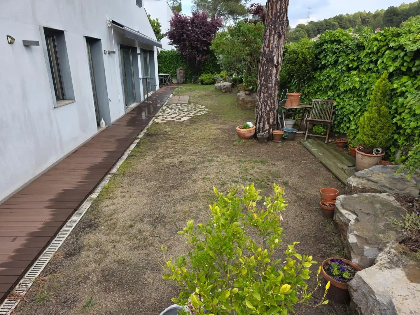 Jardí de Casa o xalet en venda en Castellolí amb Calefacció, Jardí privat i Terrassa