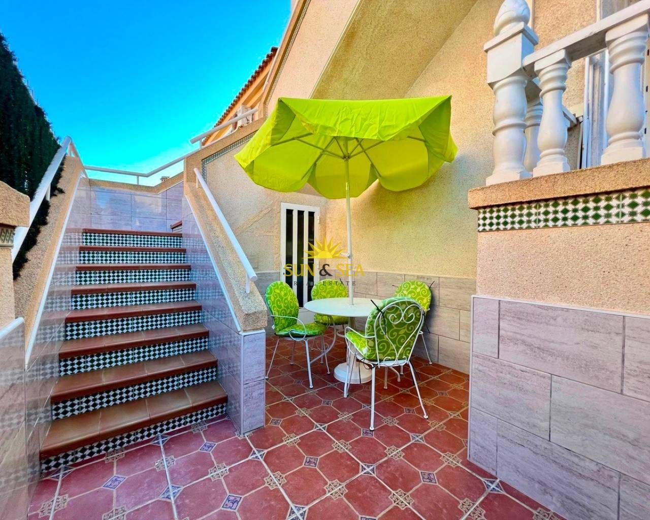 Terrace of House or chalet to rent in Torrevieja  with Heating, Terrace and Swimming Pool