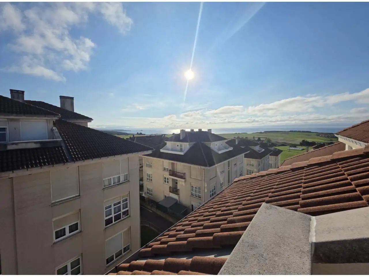Vista exterior de Piso en venta en Piélagos con Calefacción, Terraza y Amueblado