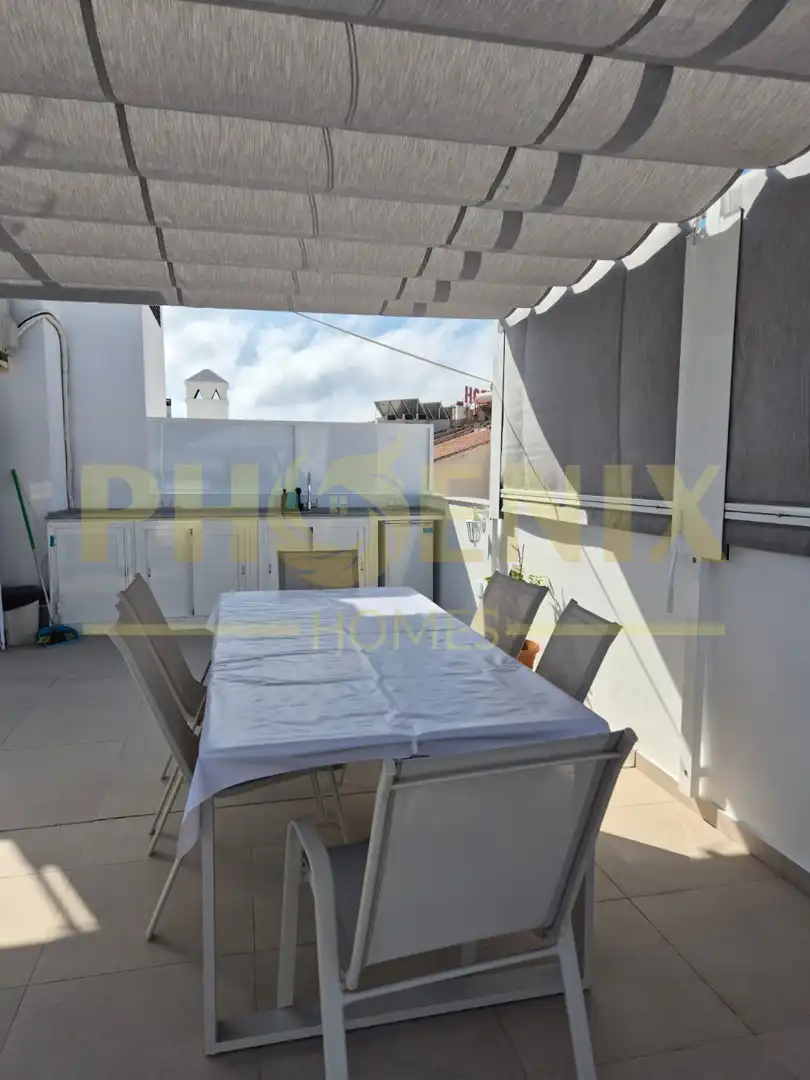 Terrasse von Maisonette zum Verkauf in Nerja mit Klimaanlage, Terrasse und Möbliert