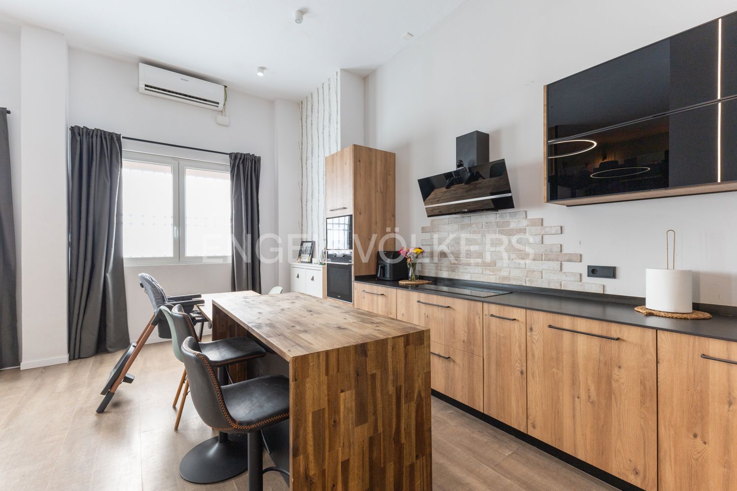 Cocina de Apartamento en venta en  Valencia Capital con Aire acondicionado, Calefacción y Trastero